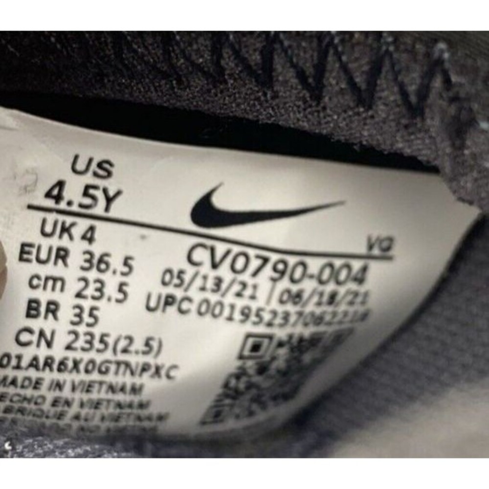 Nike Jr Mercurial Superfly 8 Club MG Soccer Cleats Black Grey CV0790-004 4.5Y - Picture 6 of 11